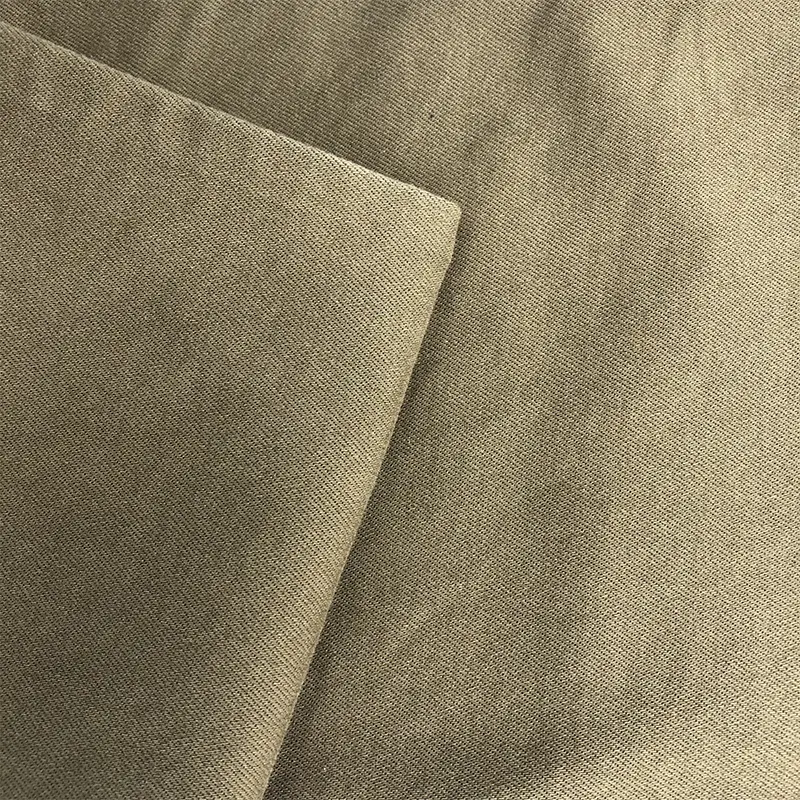 Fashionable Style Cotton Viscose Stretch Elastic Woven Twill Fabric With Weight 300GSM